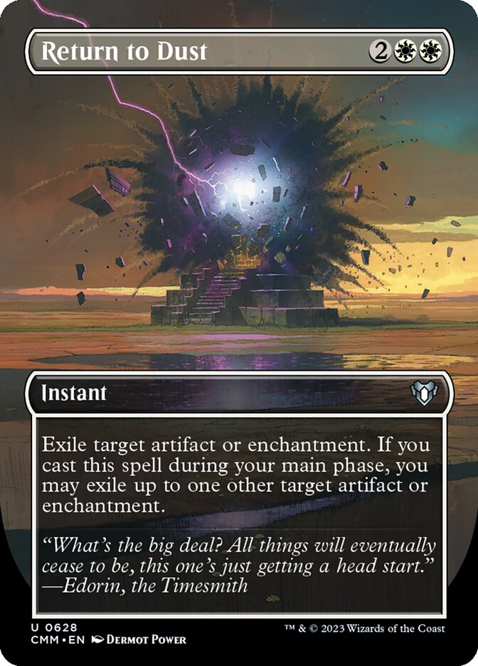 Return to Dust, Commander Masters Card Art