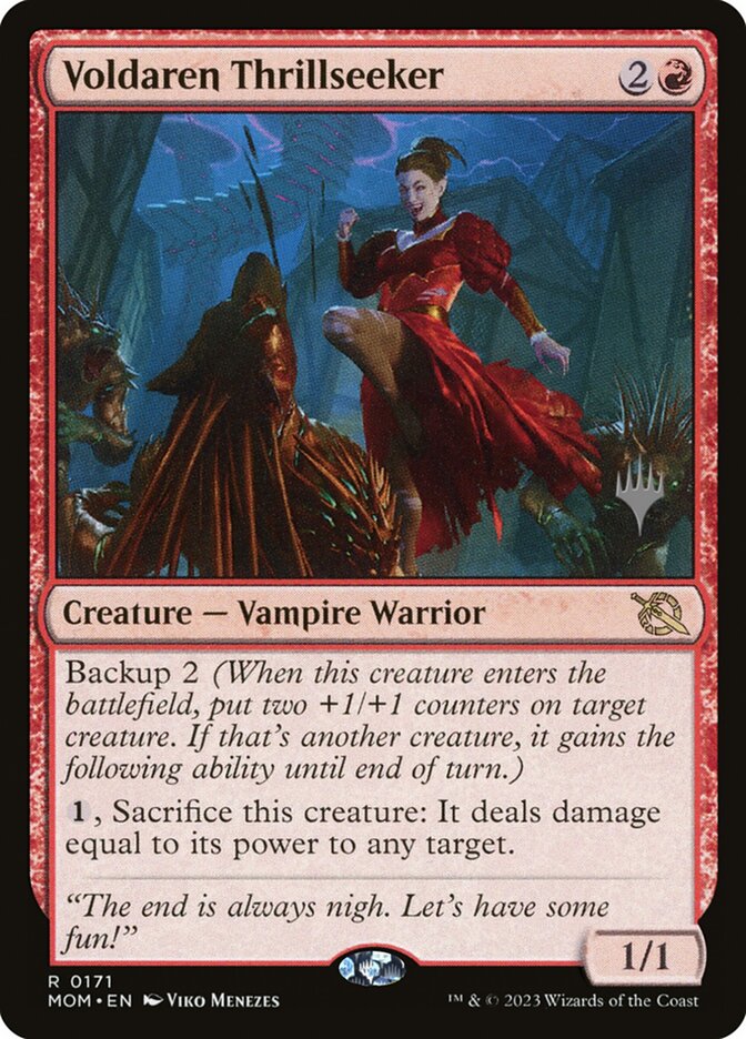 Voldaren Thrillseeker - Foil