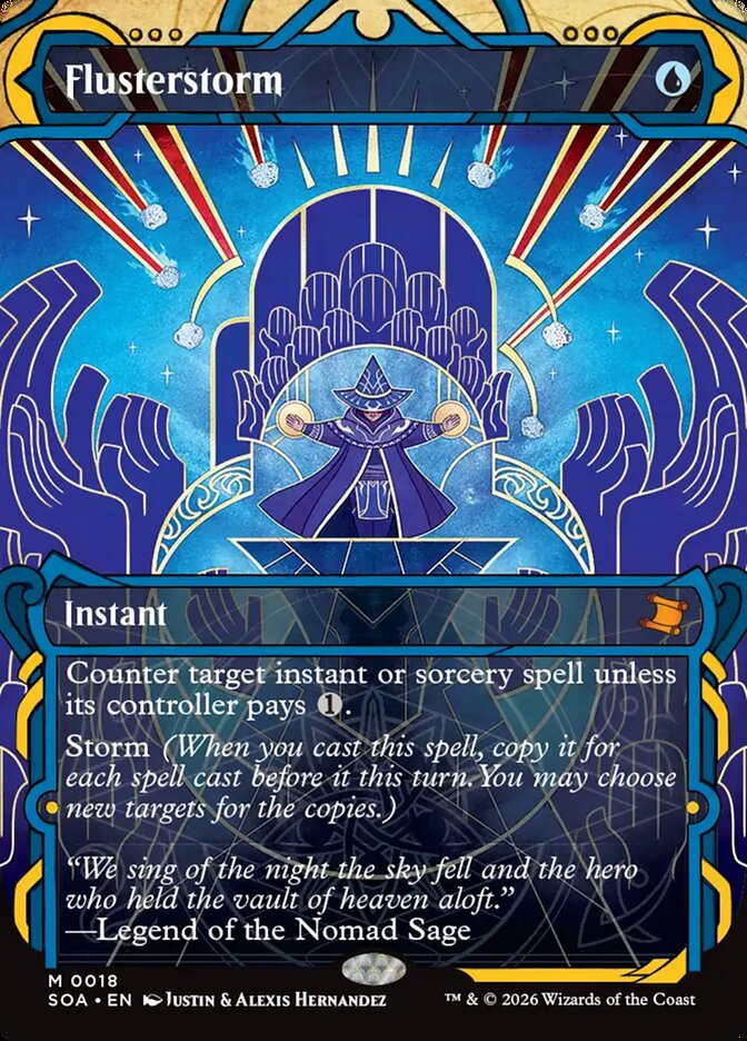 Flusterstorm, Secrets Of Strixhaven Mystical Archive Card Art