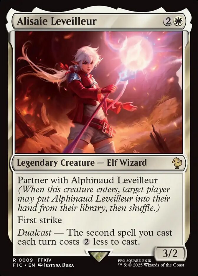 Alisaie Leveilleur, Final fantasy commander Card Art