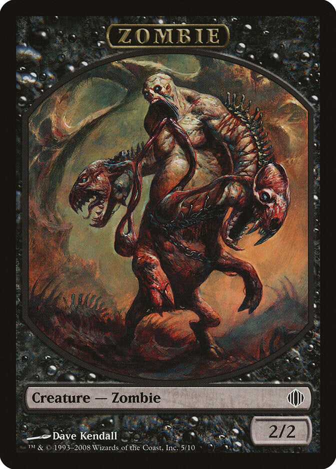 Zombie, Shards Of Alara Tokens Card Art