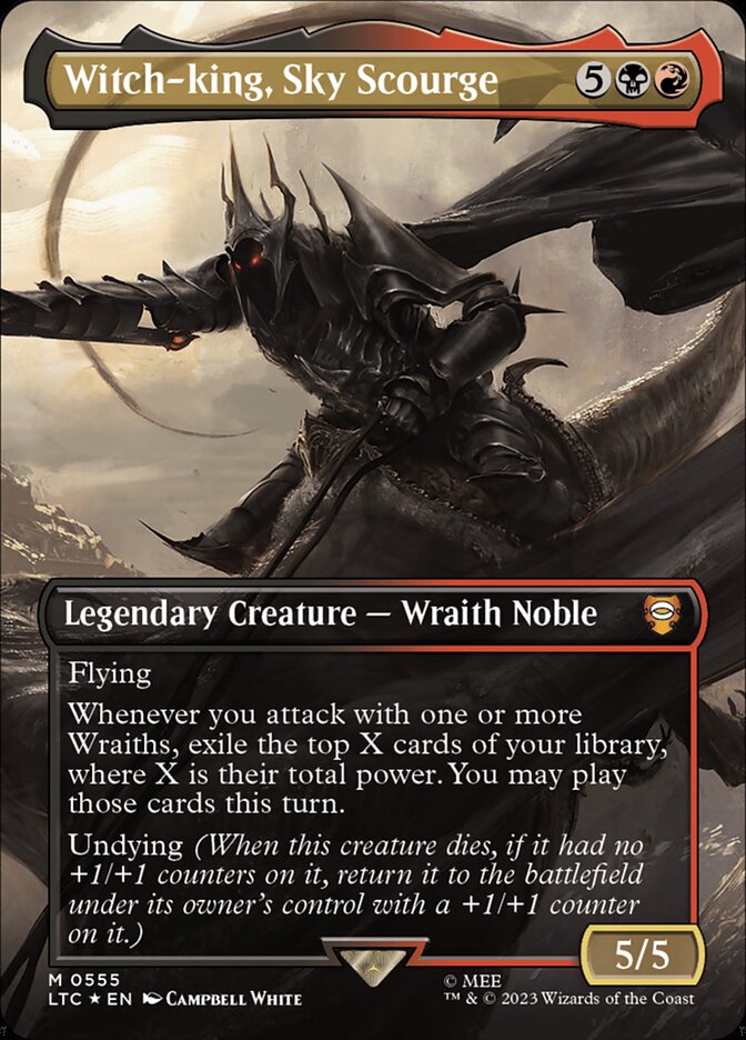 Witch-king, Sky Scourge, Tales Of Middle-Earth Commander Card Art