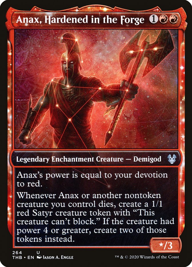 Anax, Hardened in the Forge, Theros beyond death Card Art