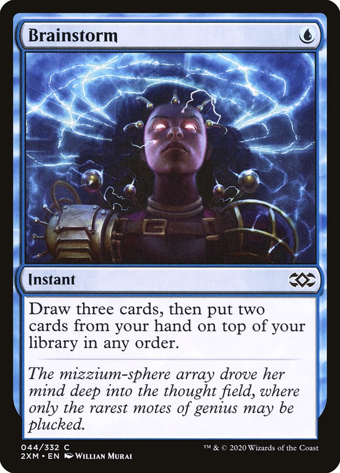 Brainstorm, Double Masters Card Art
