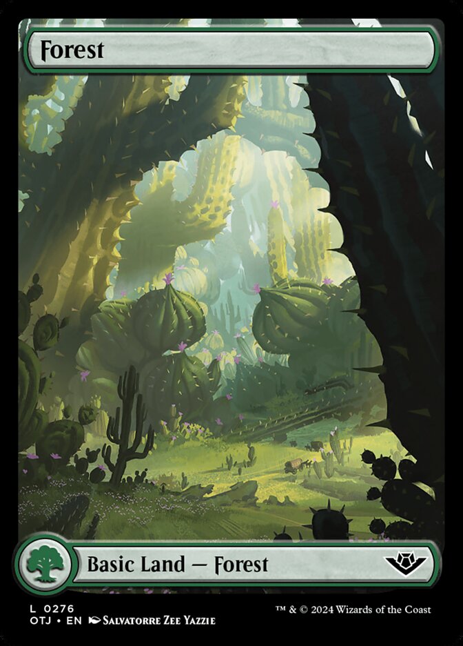 Forest, Outlaws Of Thunder Junction Card Art