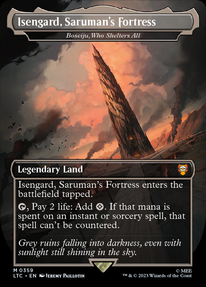 Boseiju, Who Shelters All, Tales Of Middle-Earth Commander Card Art