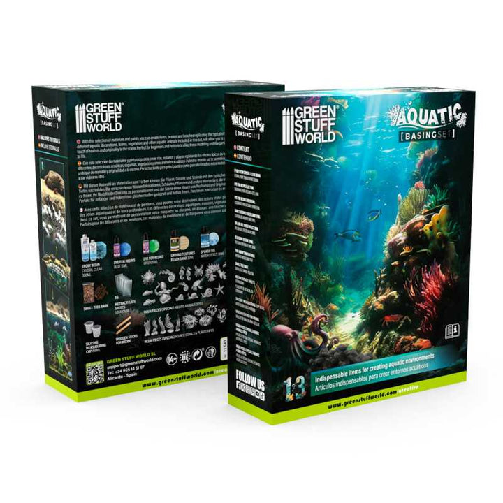 Green Stuff World - Basing Set - Aquatic