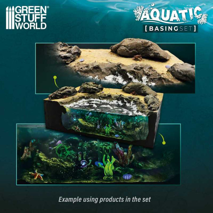 Green Stuff World - Basing Set - Aquatic
