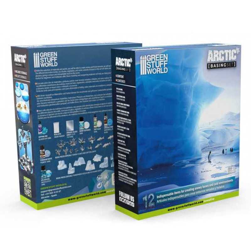 Green Stuff World - Basing Set - Arctic