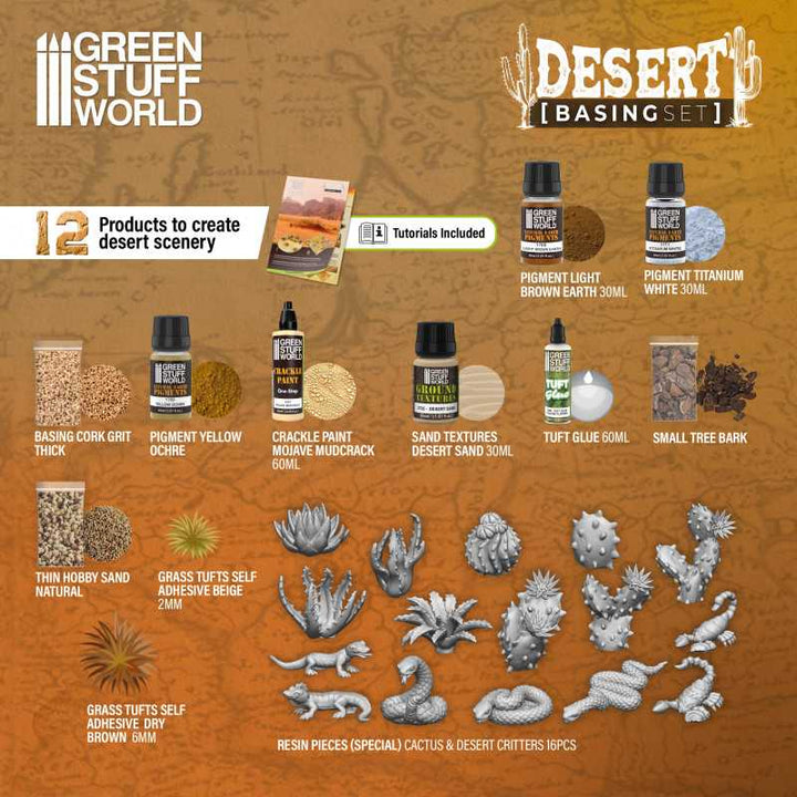 Green Stuff World - Basing Set - Desert