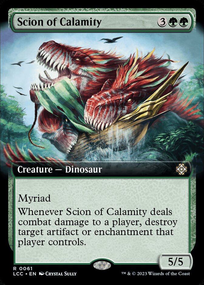 Scion of Calamity, The Lost Caverns Of Ixalan Commander Card Art