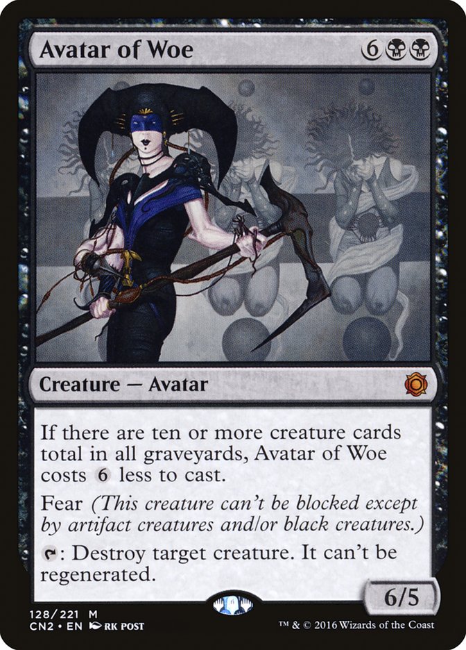 Avatar of Woe, Conspiracy: Take The Crown Card Art