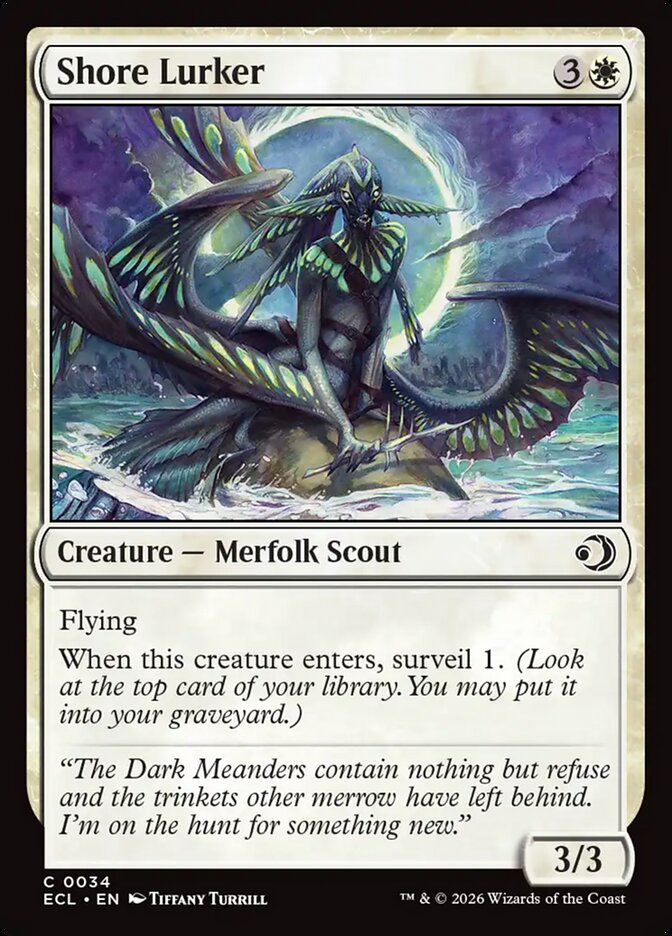 Shore Lurker, Lorwyn Eclipsed Card Art