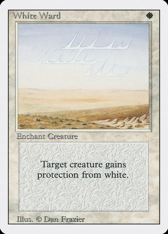 White Ward, Revised edition Card Art