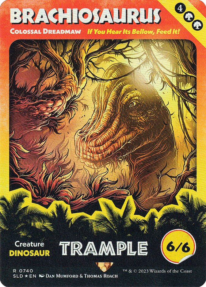 Colossal Dreadmaw, Secret Lair Drop Card Art