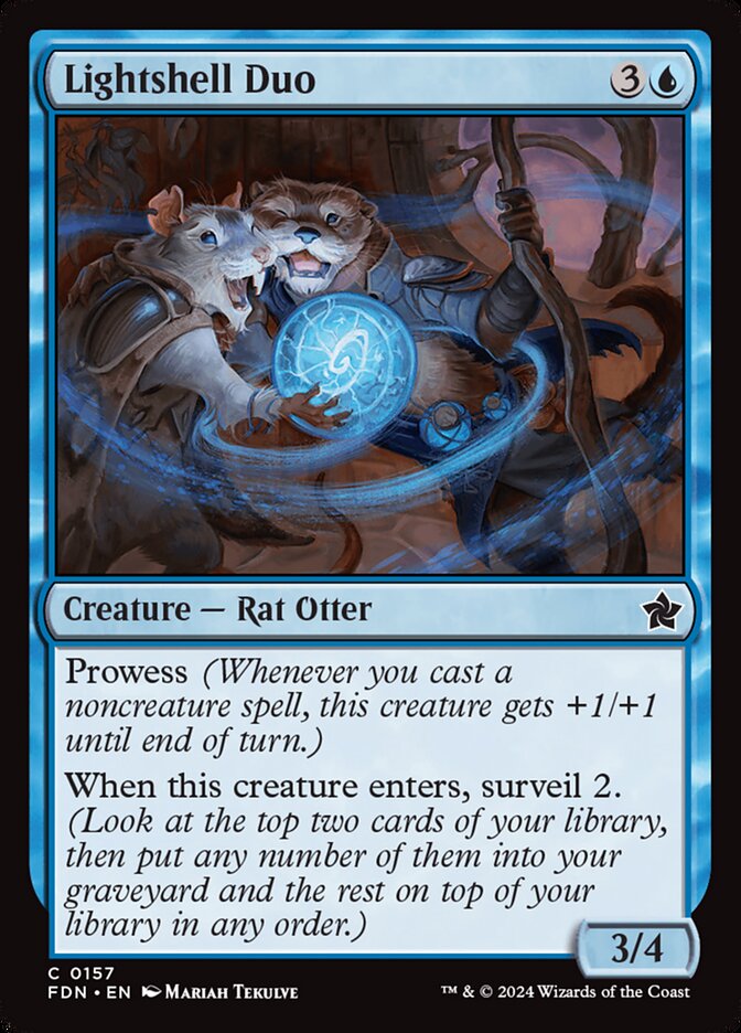 Lightshell Duo, Foundations Card Art