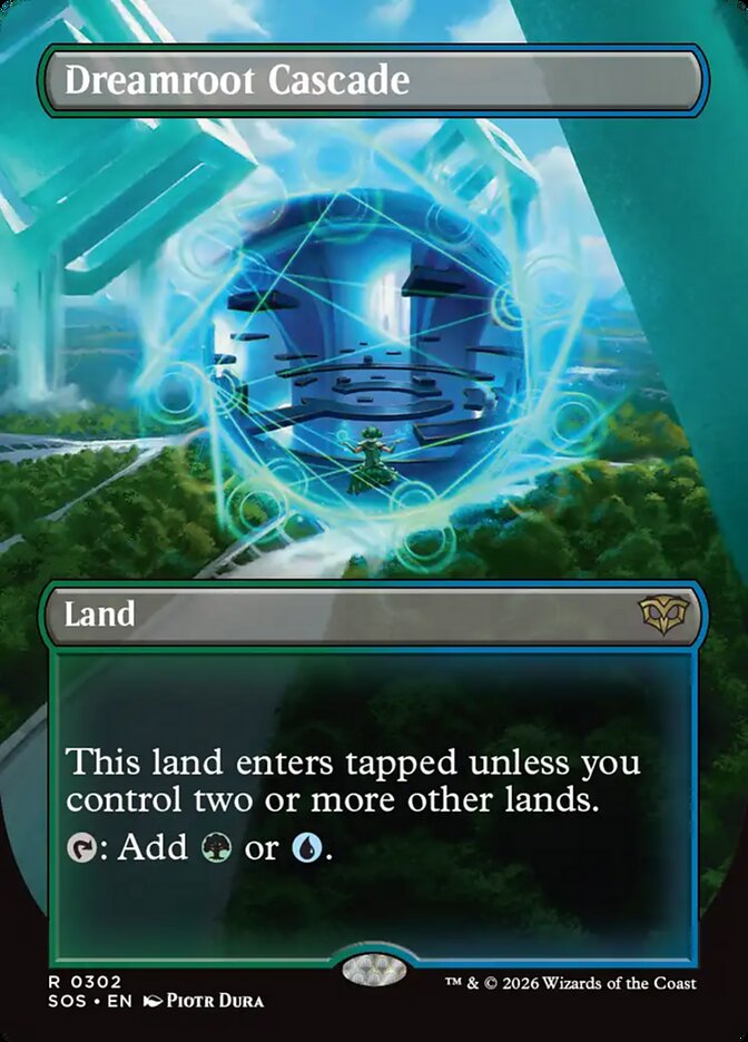 Dreamroot Cascade, Secrets Of Strixhaven Card Art