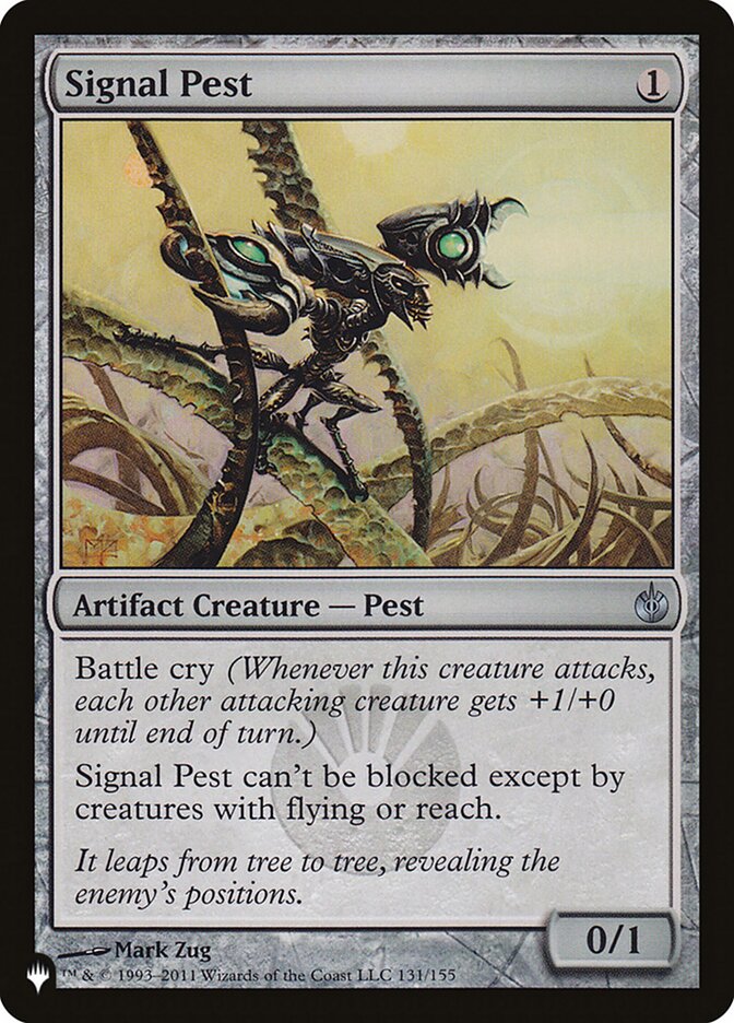 Signal Pest, The List Card Art