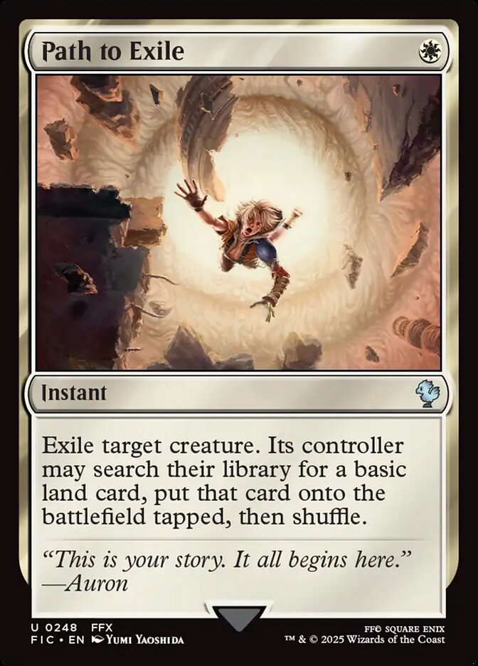 Path to Exile, Final fantasy commander Card Art