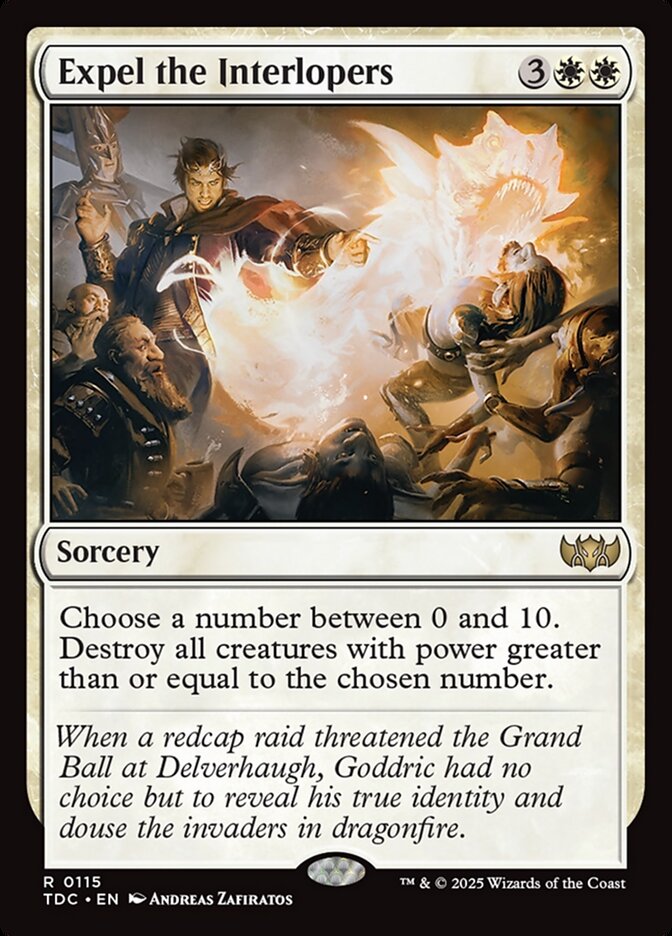 Expel the Interlopers, Tarkir: dragonstorm commander Card Art