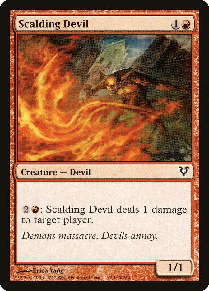 Scalding Devil, Avacyn Restored Card Art