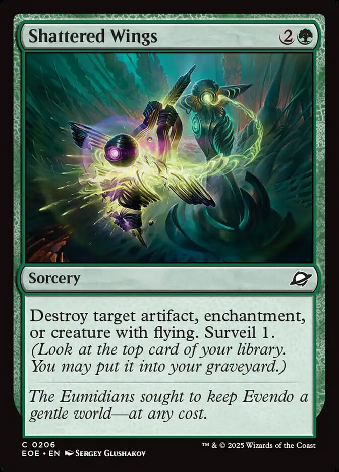 Shattered Wings, Edge Of Eternities Card Art