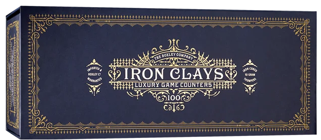 Iron Clays - Luxury Game Counters
