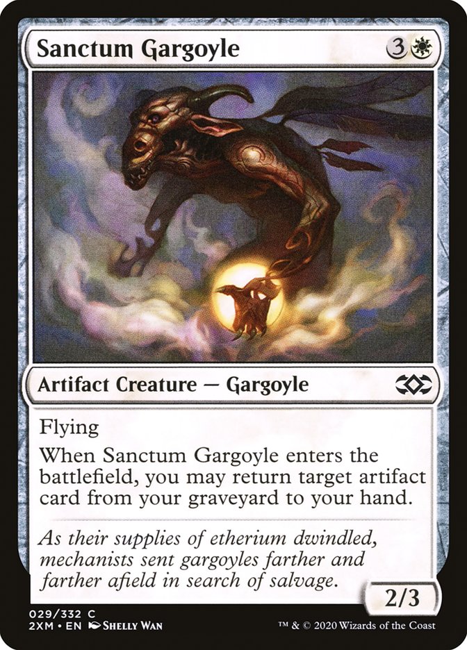 Sanctum Gargoyle, Double masters Card Art