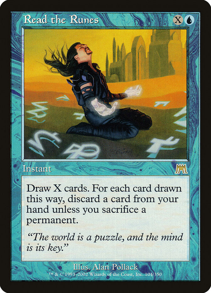 Read the Runes, Onslaught Card Art