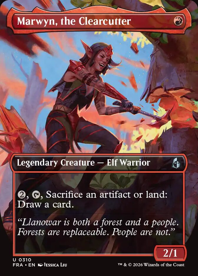 Marwyn, the Clearcutter, Reality Fracture Card Art