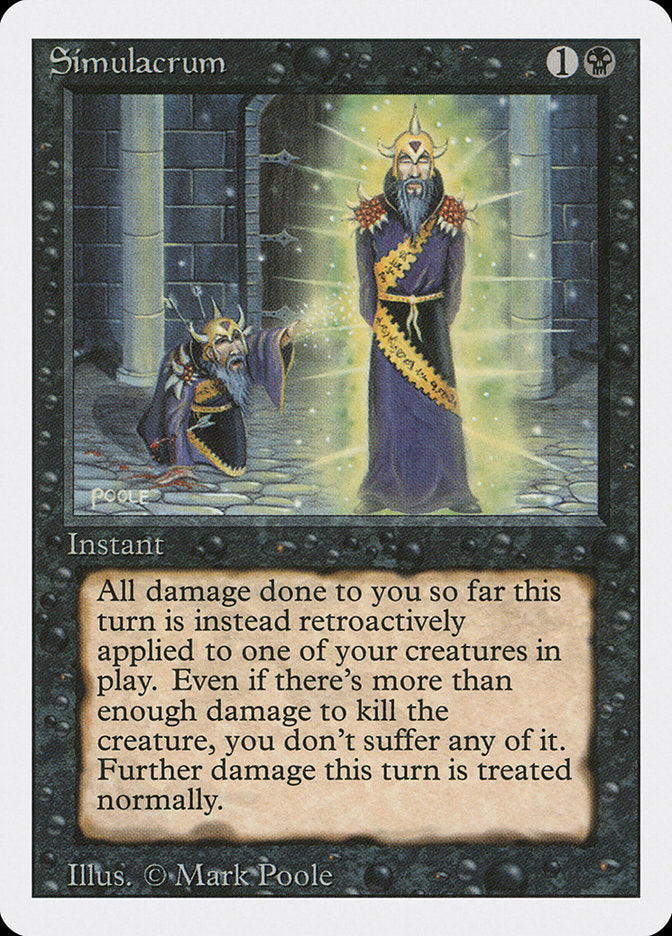 Simulacrum, Revised edition Card Art