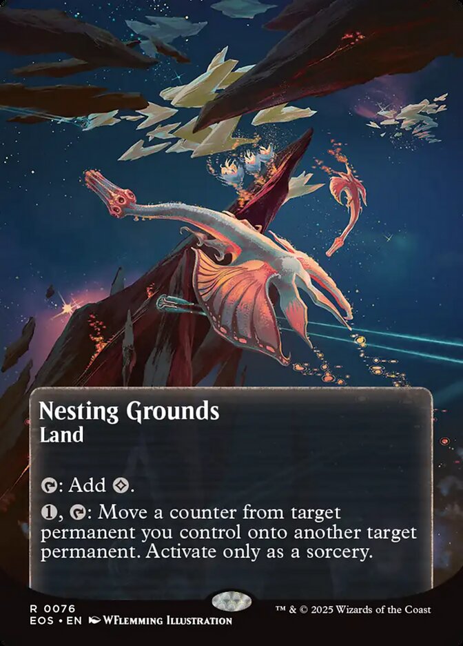 Nesting Grounds, Edge Of Eternities: Stellar Sights Card Art