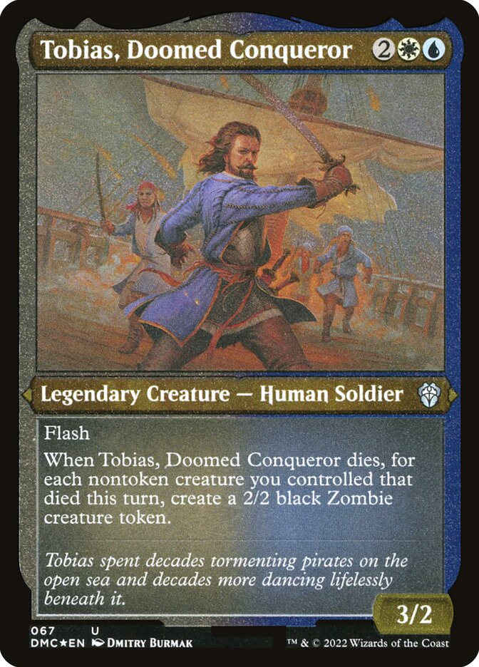 Tobias, Doomed Conqueror, Dominaria United Commander Card Art