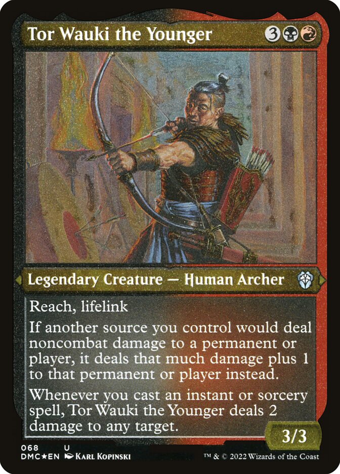 Tor Wauki the Younger, Dominaria United Commander Card Art