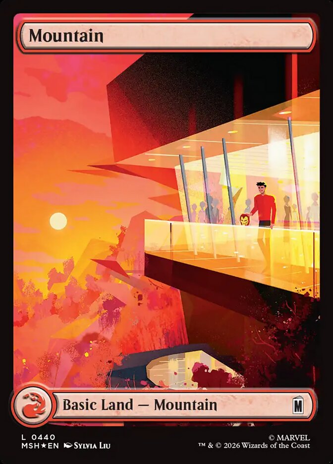 Mountain, Marvel Super Heroes Card Art