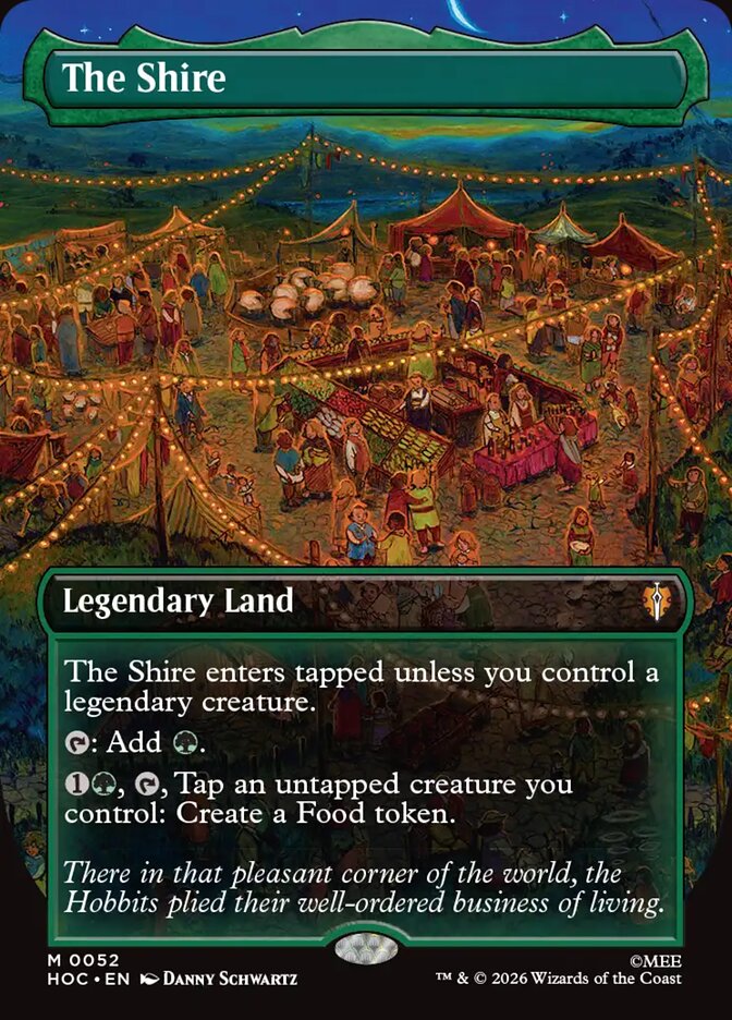 The Shire, The Hobbit Eternal Card Art