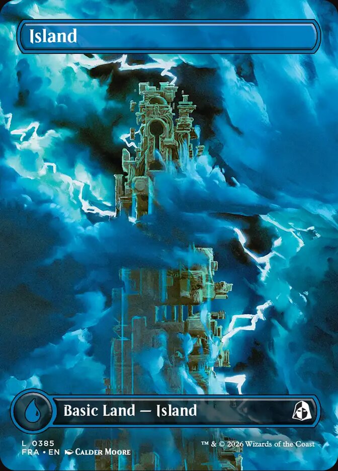 Island, Reality Fracture Card Art