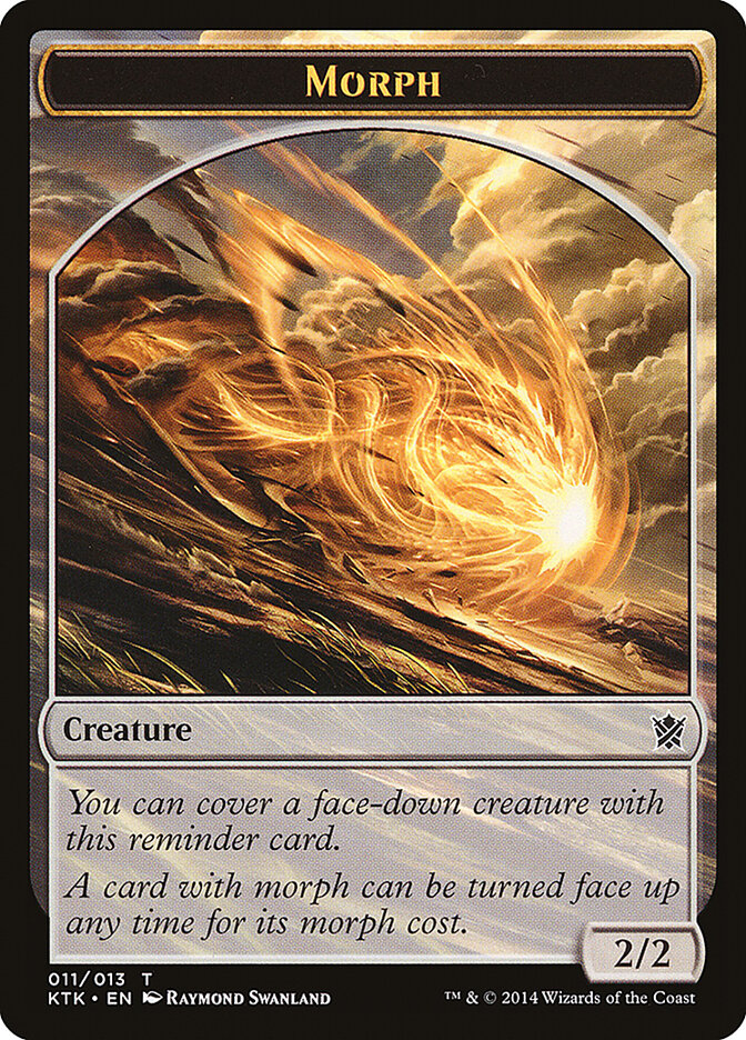 Morph, Khans Of Tarkir Tokens Card Art