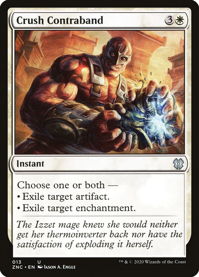 Crush Contraband, Zendikar Rising Commander Card Art