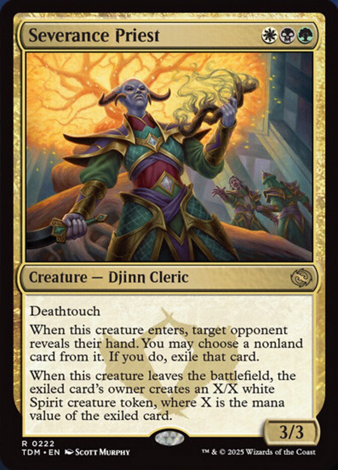Severance Priest, Tarkir: dragonstorm Card Art
