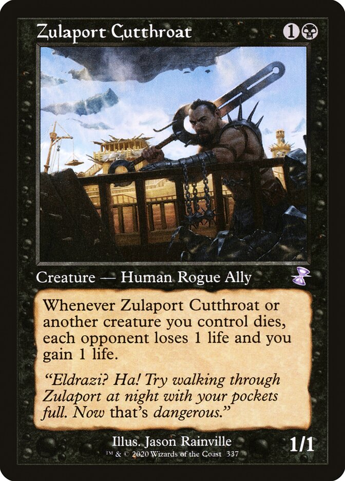 Zulaport Cutthroat, Time spiral remastered Card Art
