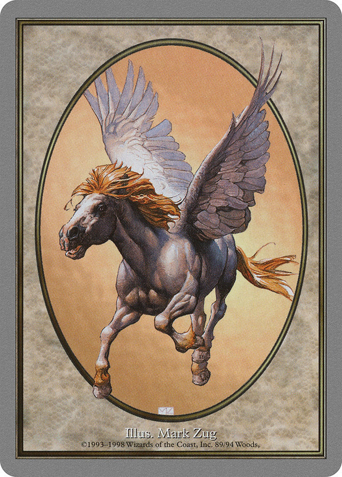Pegasus, Unglued tokens Card Art