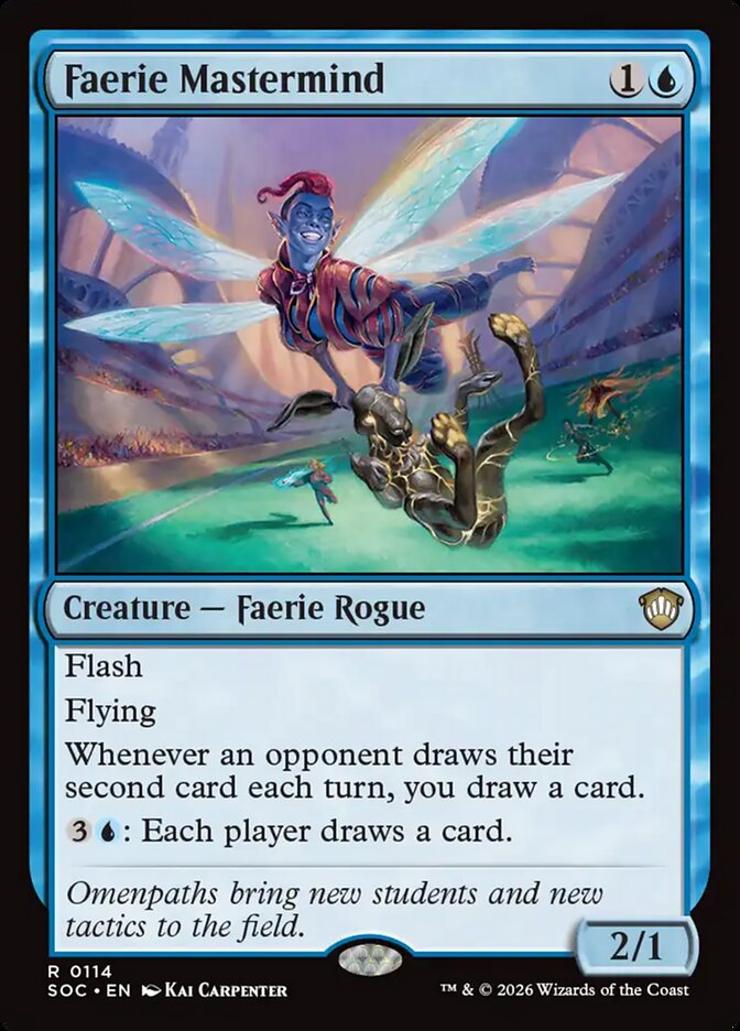 Faerie Mastermind, Secrets Of Strixhaven Commander Card Art