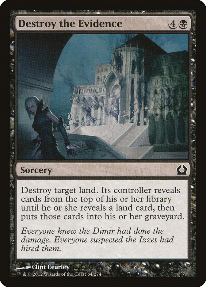 Destroy the Evidence, Return To Ravnica Card Art