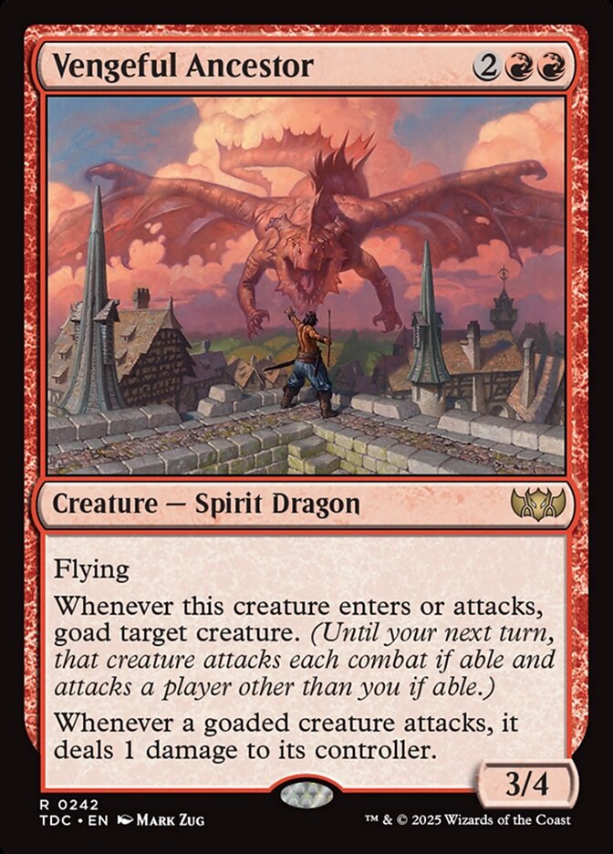 Vengeful Ancestor, Tarkir: dragonstorm commander Card Art