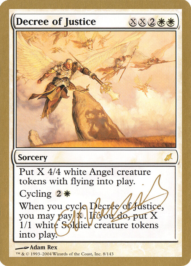 Decree of Justice, World Championship Decks 2004 Card Art