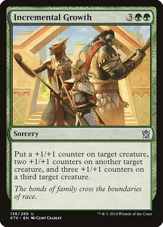 Incremental Growth, Khans Of Tarkir Card Art