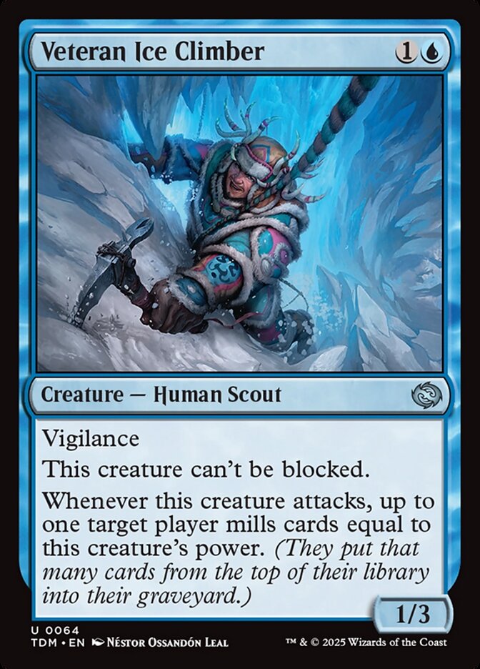 Veteran Ice Climber, Tarkir: dragonstorm Card Art