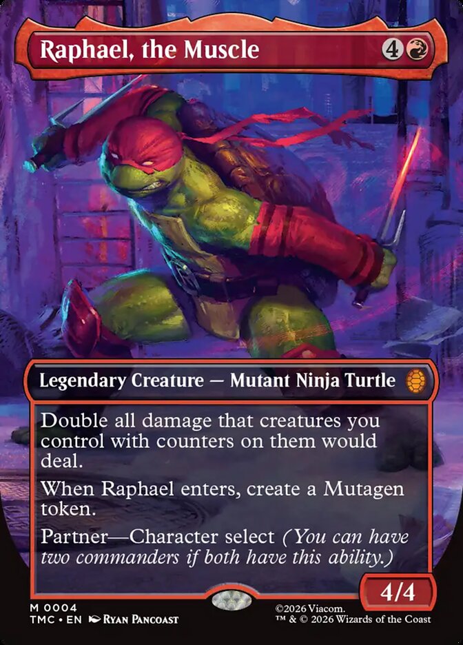 Raphael, the Muscle, Teenage Mutant Ninja Turtles Eternal Card Art