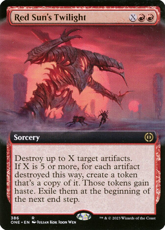 Red Sun's Twilight - Foil